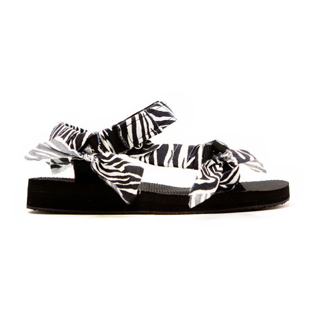 Sandalias estampadas Trekky | Negro