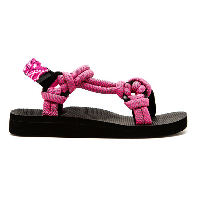 Trekky Rope Sandals | Pink