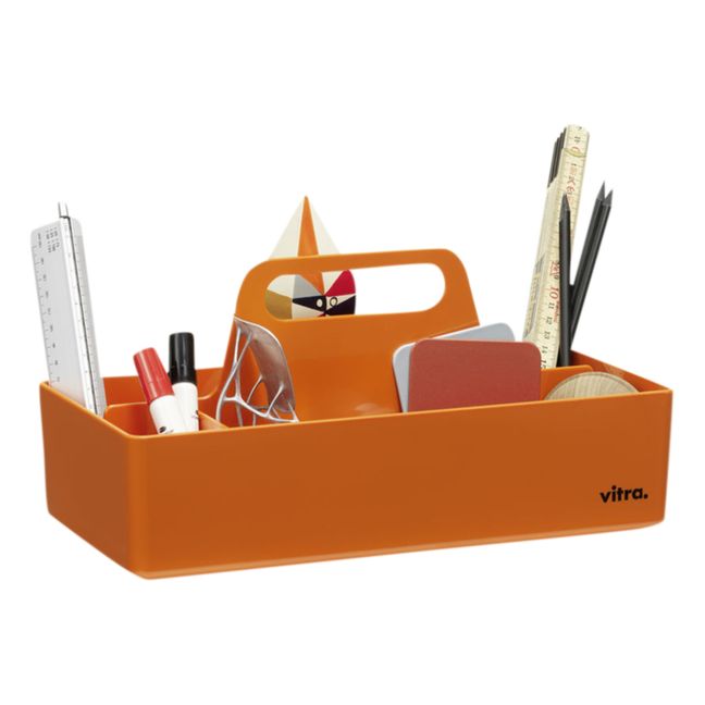 Aufbewahrung Toolbox aus ABS-Kunststoff - Arik Levy Mandarinenfarben