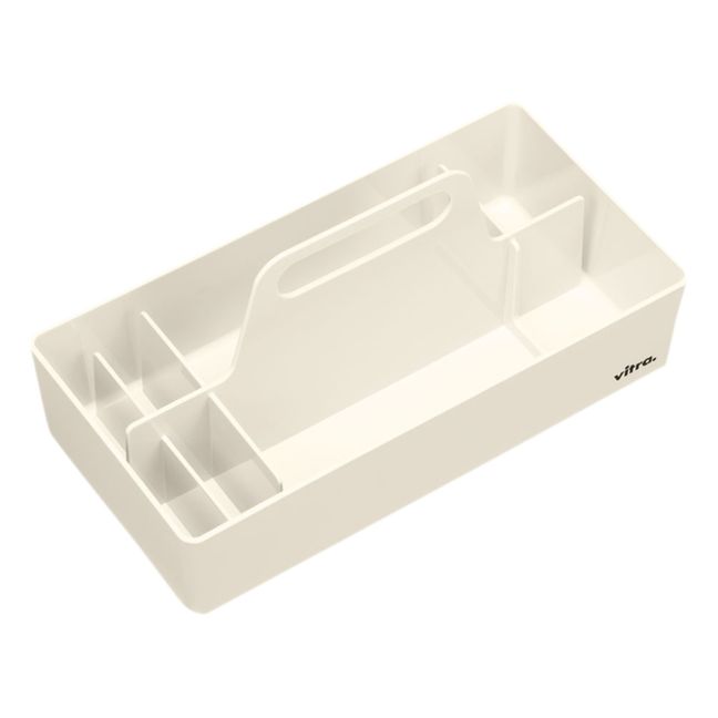 Caja para guardar herramientas de plástico reciclado - Arik Levy | Blanco