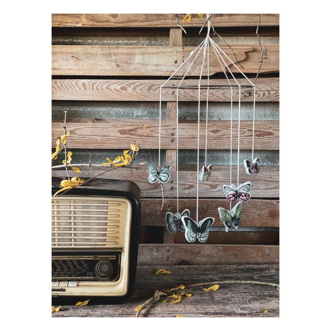 Mobile Papillons en coton bio