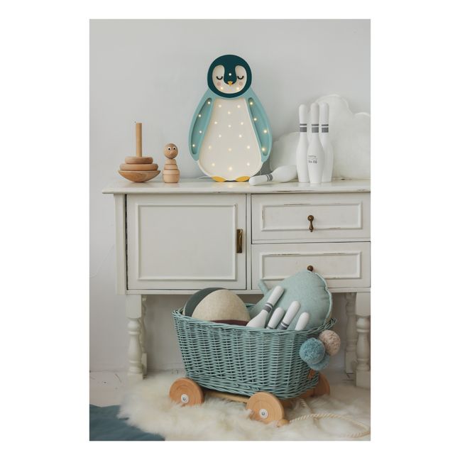 Lampe à poser Pingouin | Bleu