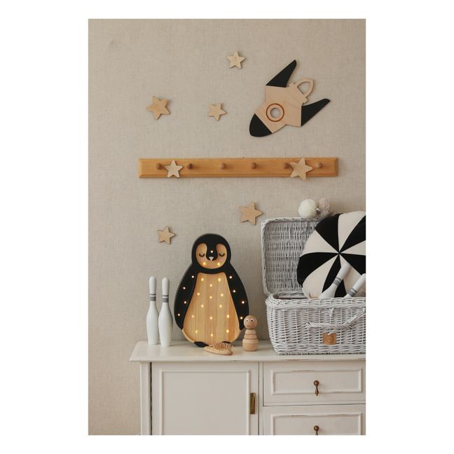 Tischleuchte Pinguin | Schwarz