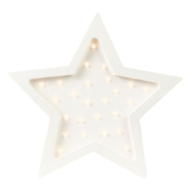 Lámpara de sobremesa Estrella Blanco