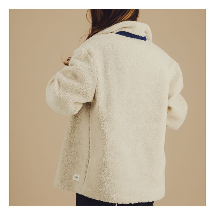 Cool Sheepskin Jacket | Ecru- Product image n°5