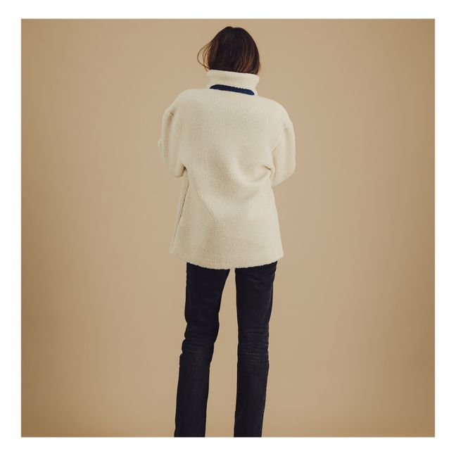 Cool Sheepskin Jacket | Ecru