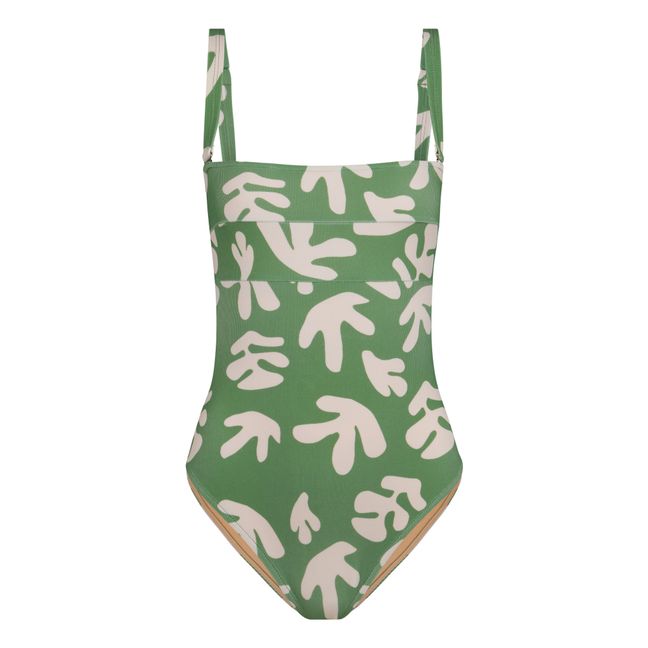 Flora Swimsuit Green