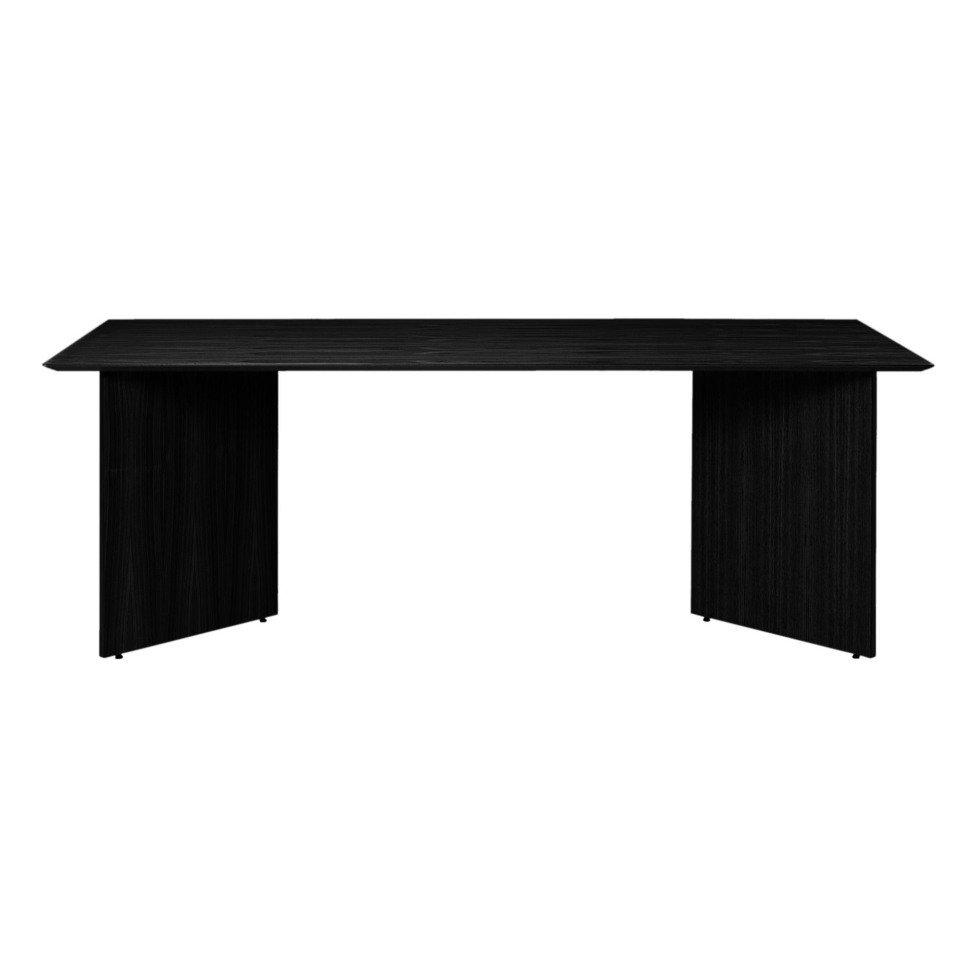 Ferm Living - Table rectangulaire Mingle en bois FSC - Noir