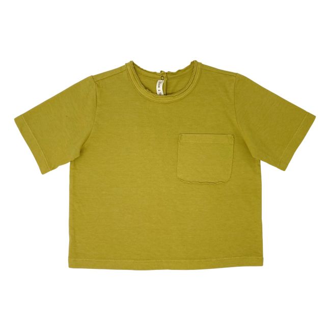 Pocket T-Shirt Grün