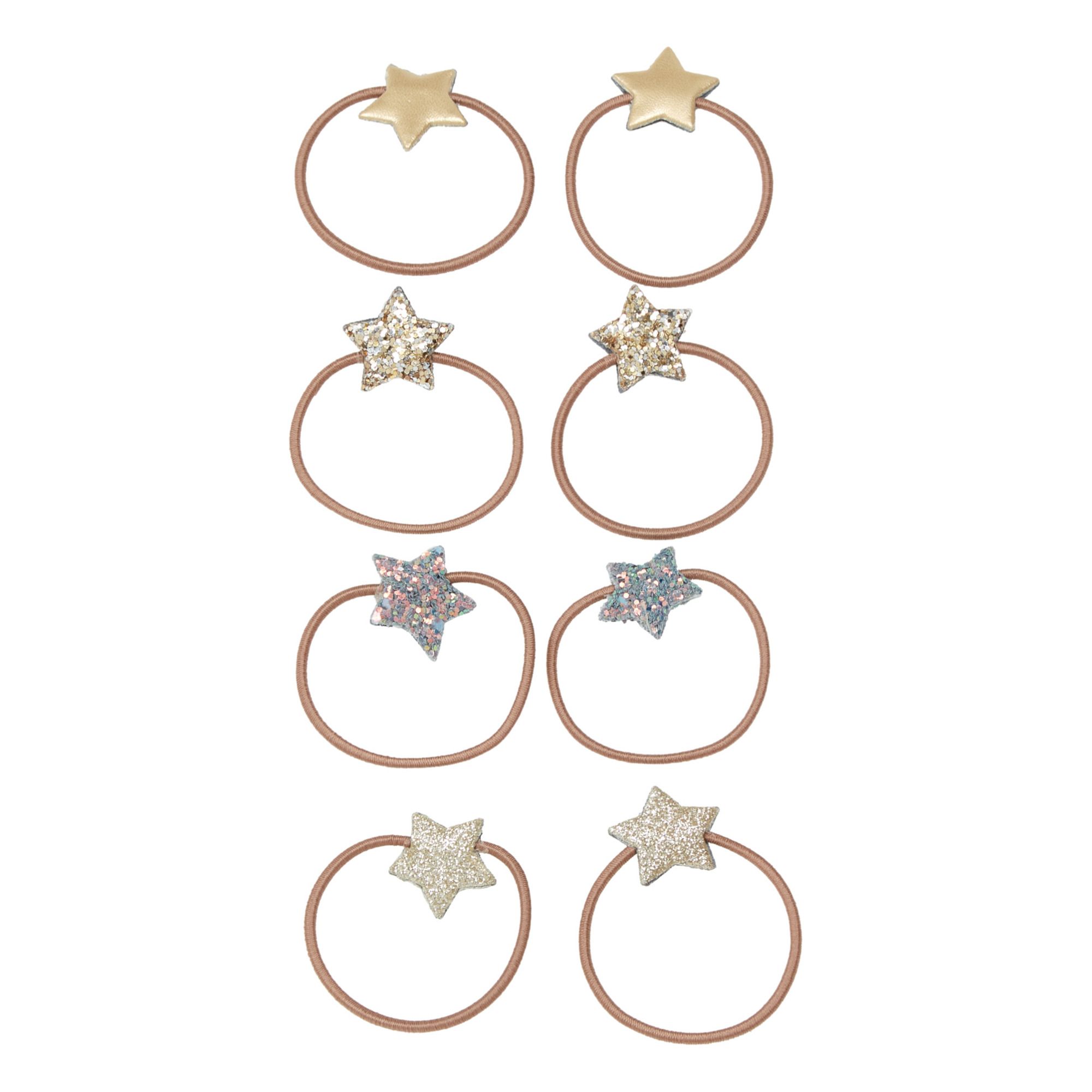 Mimi & Lula - Set Elastiques Etoile - Fille - Rose