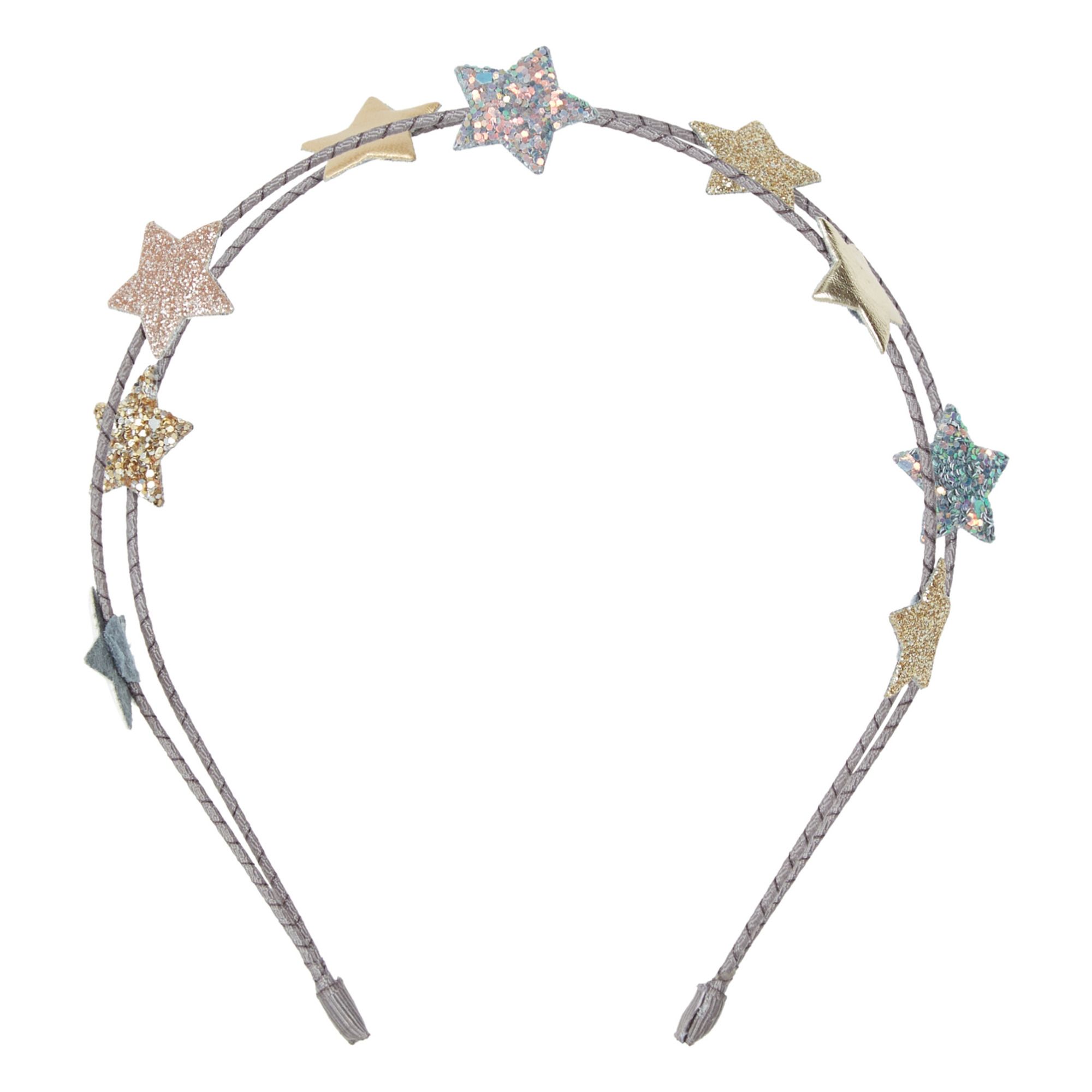 Mimi & Lula - Serre-tête Double Etoile - Fille - Rose