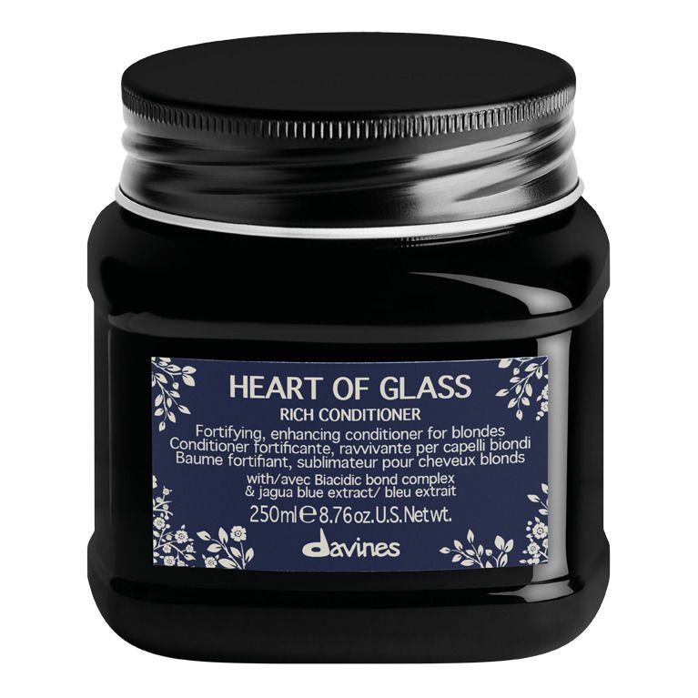 Davines - Après-shampoing fortifiant cheveux blonds Heart of Glass - 250ml - Non teinté