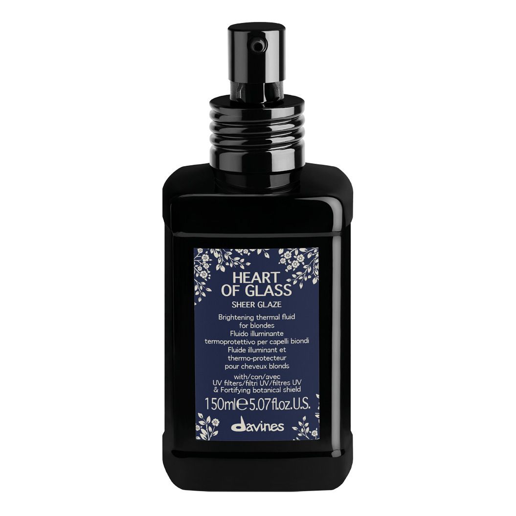 Davines - Fluide thermo-protecteur cheveux blonds Heart of Glass - 250ml - Non teinté