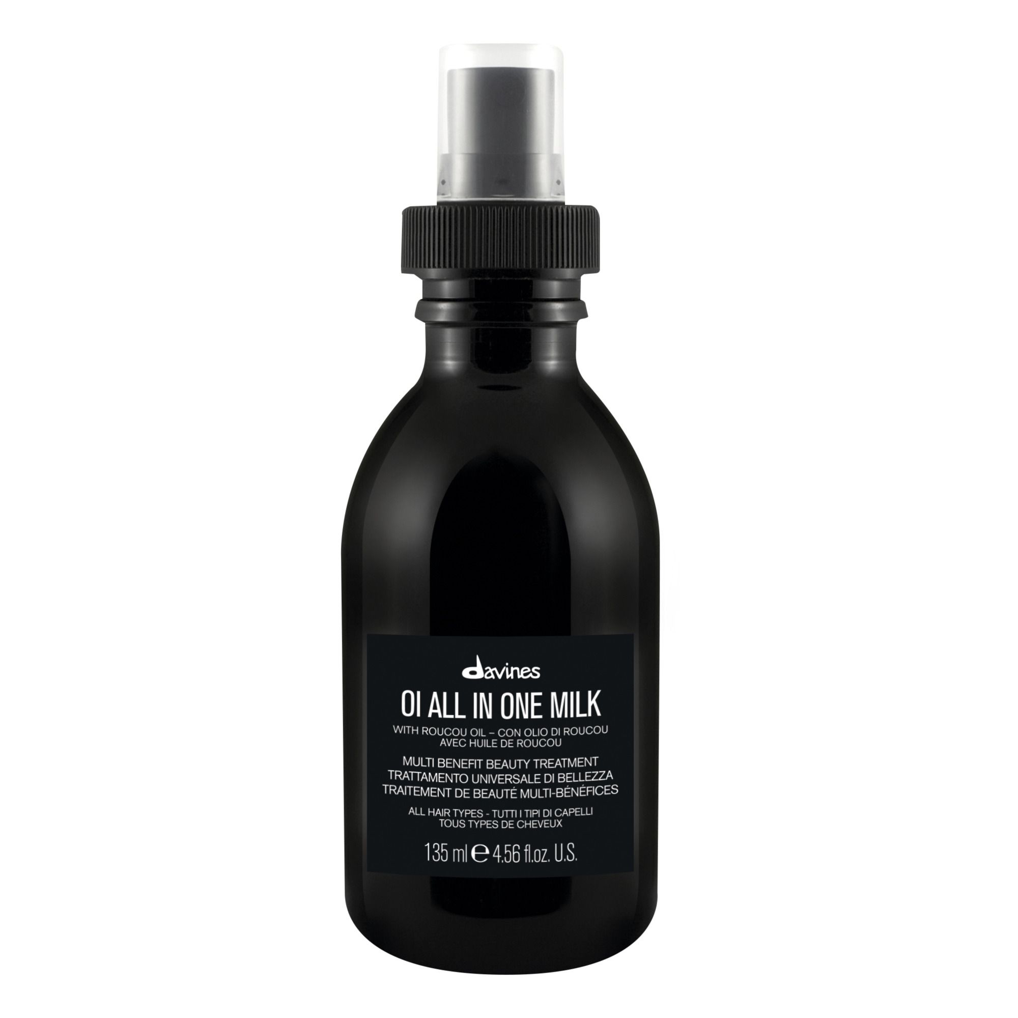 Davines - Lait de soin brillance et éclat à l'huile de Roucou OI - 135ml - Non teinté