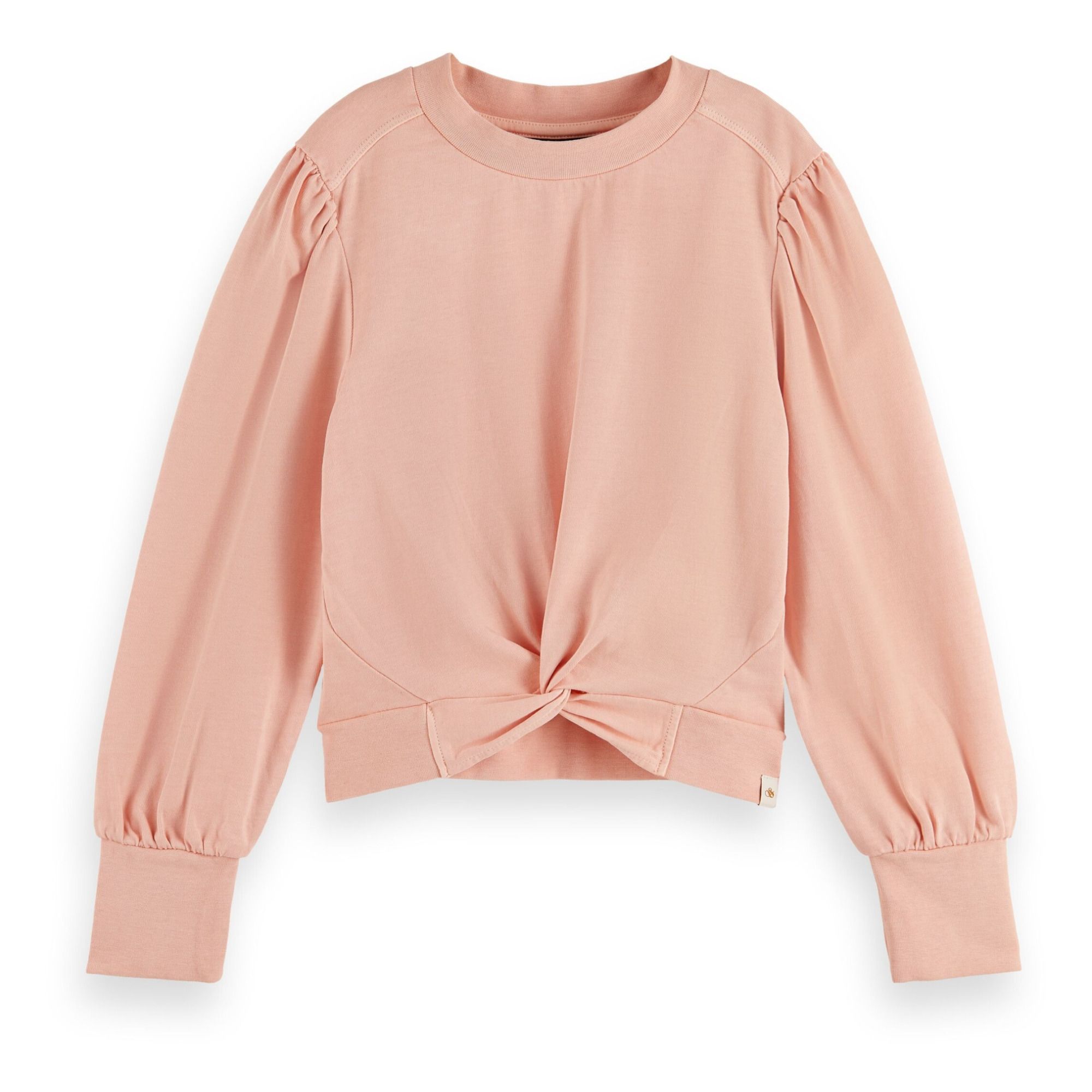 Scotch & Soda - T-shirt ML Coton Bio - Fille - Rose
