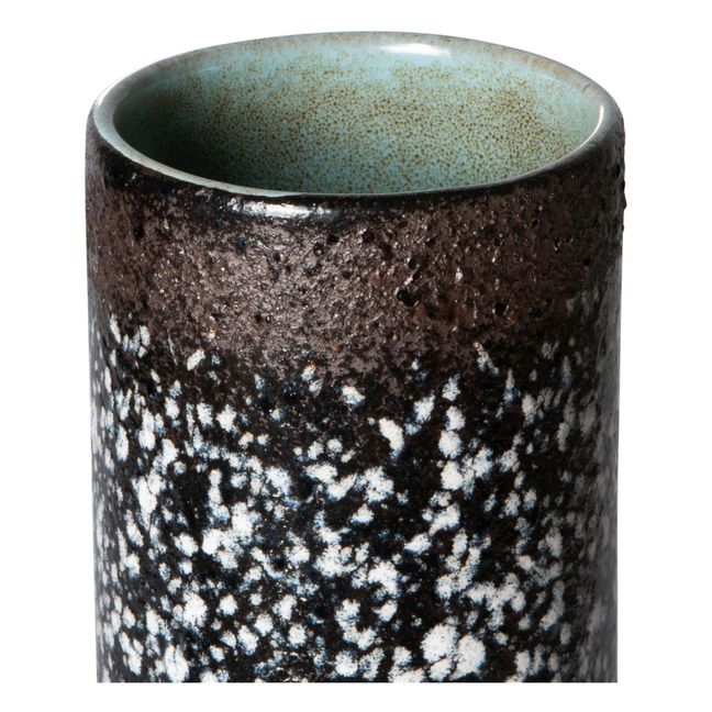 Vaso, modello: 70's, in ceramica Grigio antracite
