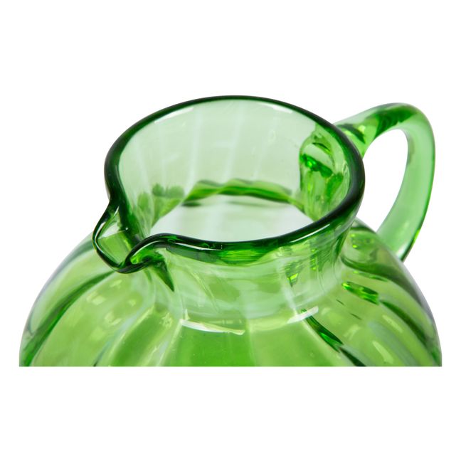 The Emeralds Carafe Green