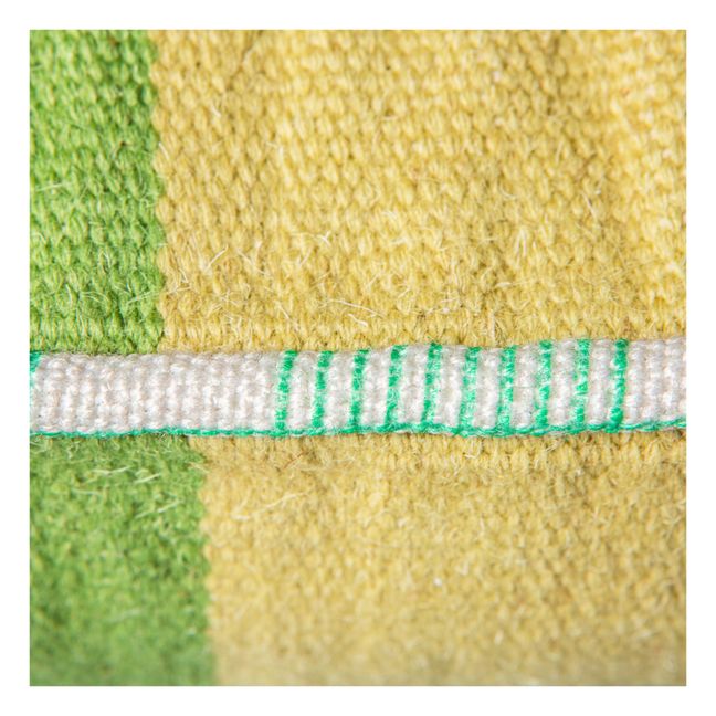 Cojín rectangular de lana Salvia