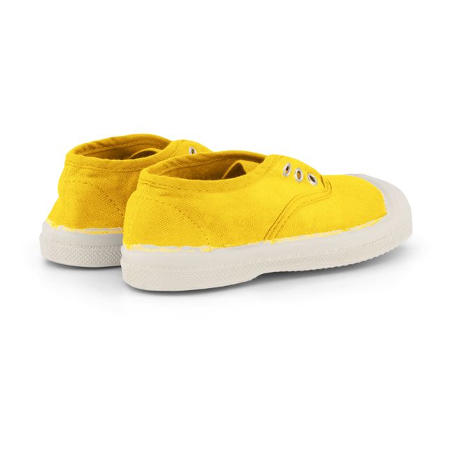 Elly Vegan Tennis Sneakers Yellow