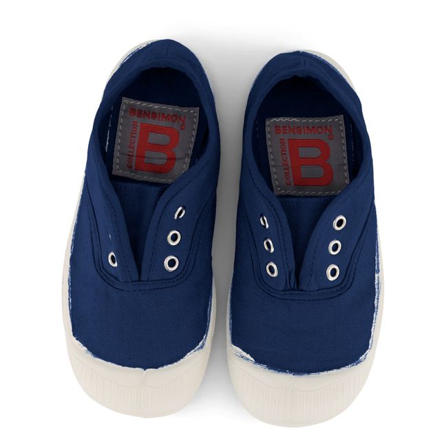 Elly Vegan Tennis Sneakers Indigo blue