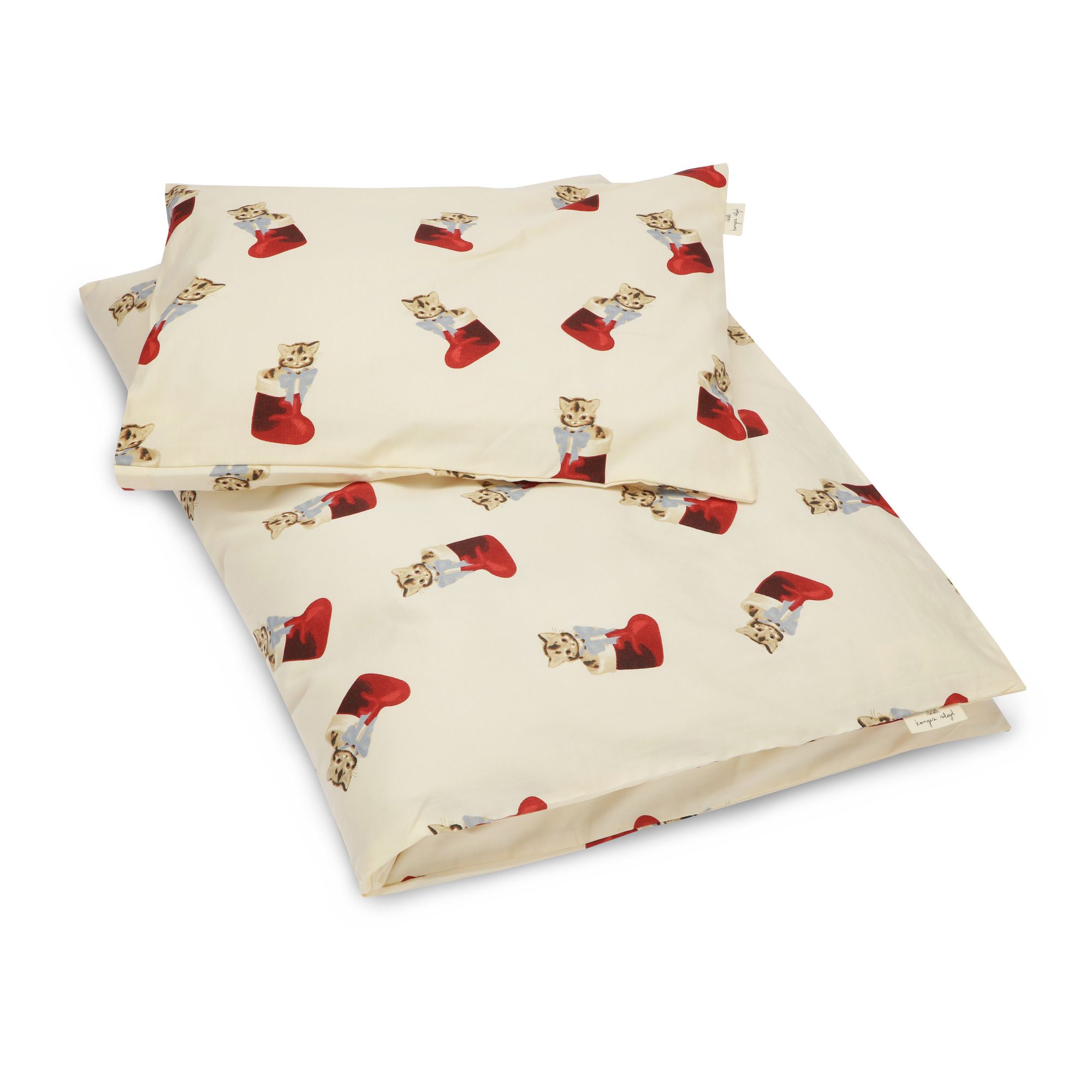 Konges Slojd - Parure de lit en coton bio - Ivoire