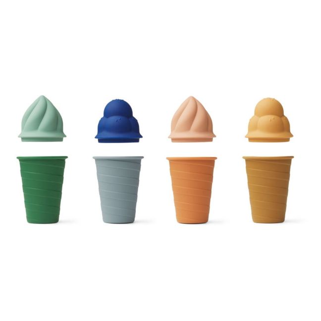 Silicone Ice Creams - Set of 4 Blu