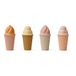 Silicone Ice Creams - Set of 4 Pink- Miniature produit n°0