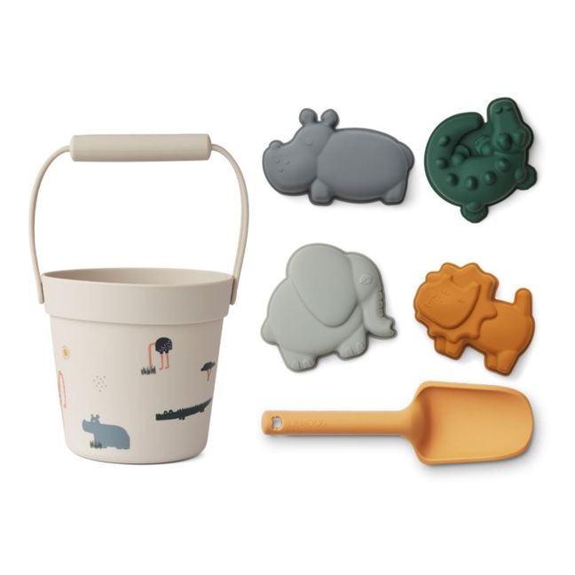 Dante Beach Bucket and Accessories | Beige