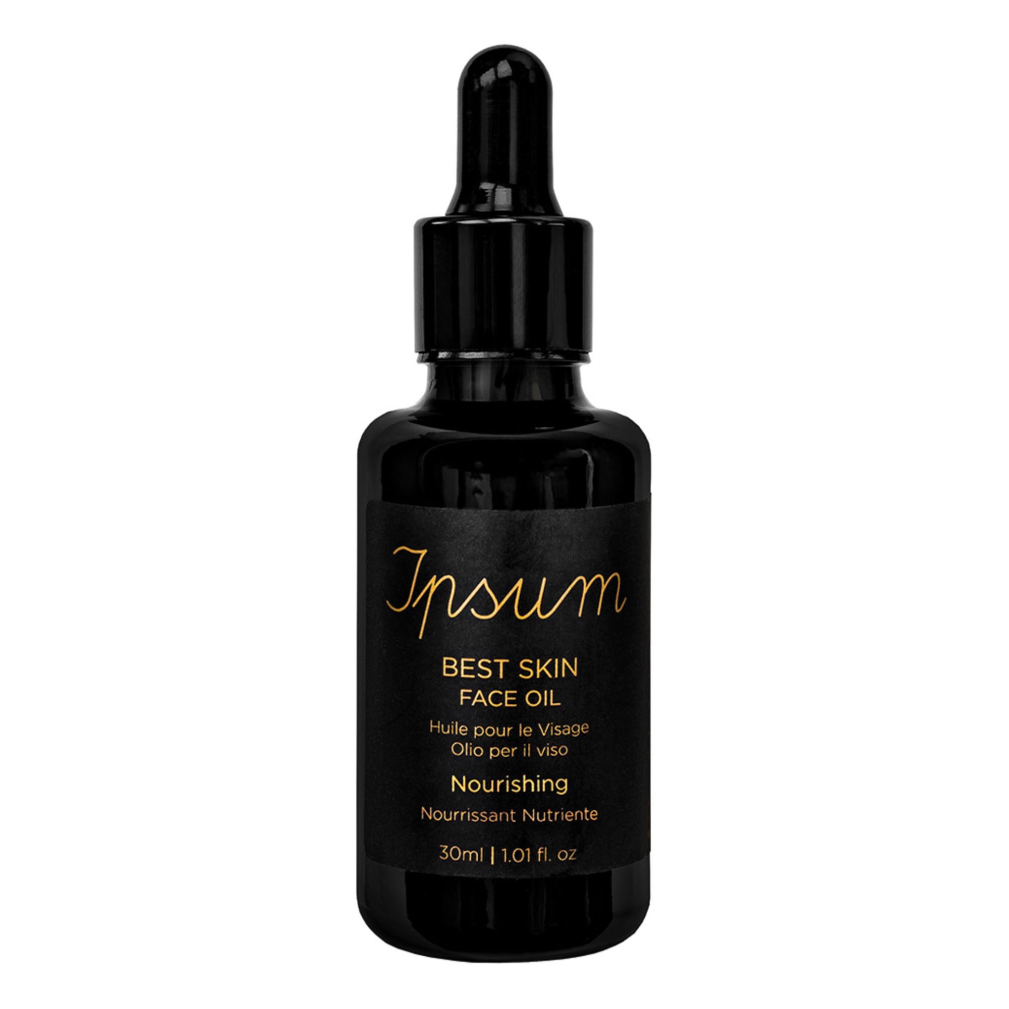 Ipsum Skin - Huile visage nourissante intense Best Skin - 30 ml - Non teinté
