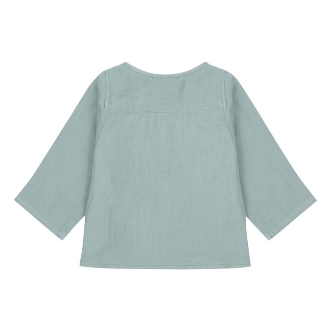 Exklusiv La Petite Collection x Smallable - Kurta | Blaugrün