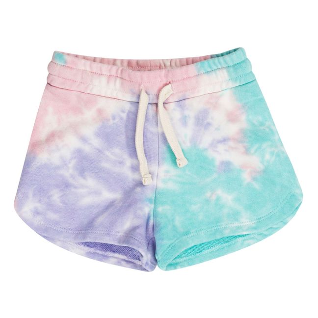 Short Tie and Dye Lilas