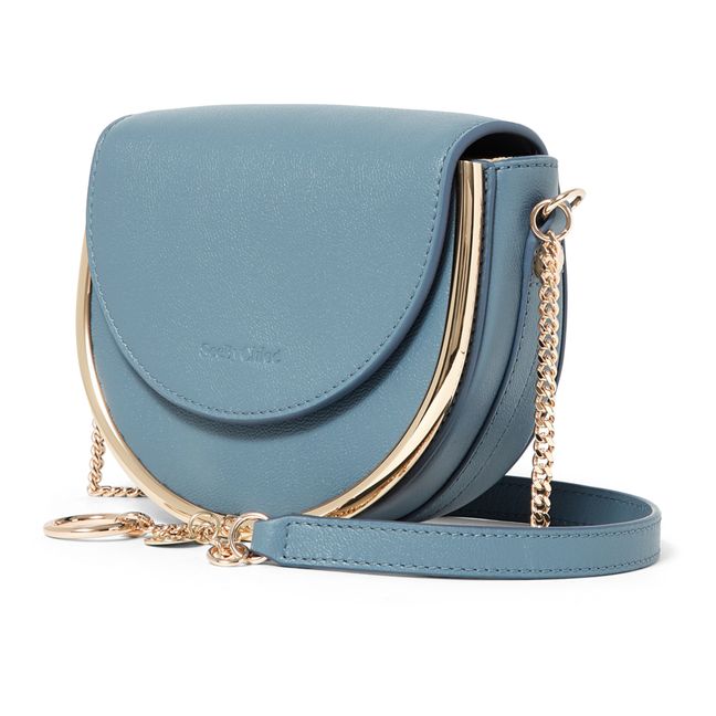 Mini Sac Mara Cuir | Blu