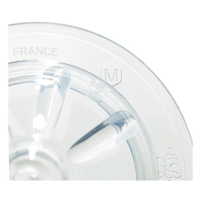 Le Biberon Francais ® Set Of 3 Papa Feeding Bottles - Set 3 Bib Papbb Lbf  Bbg-transparent - Sw White