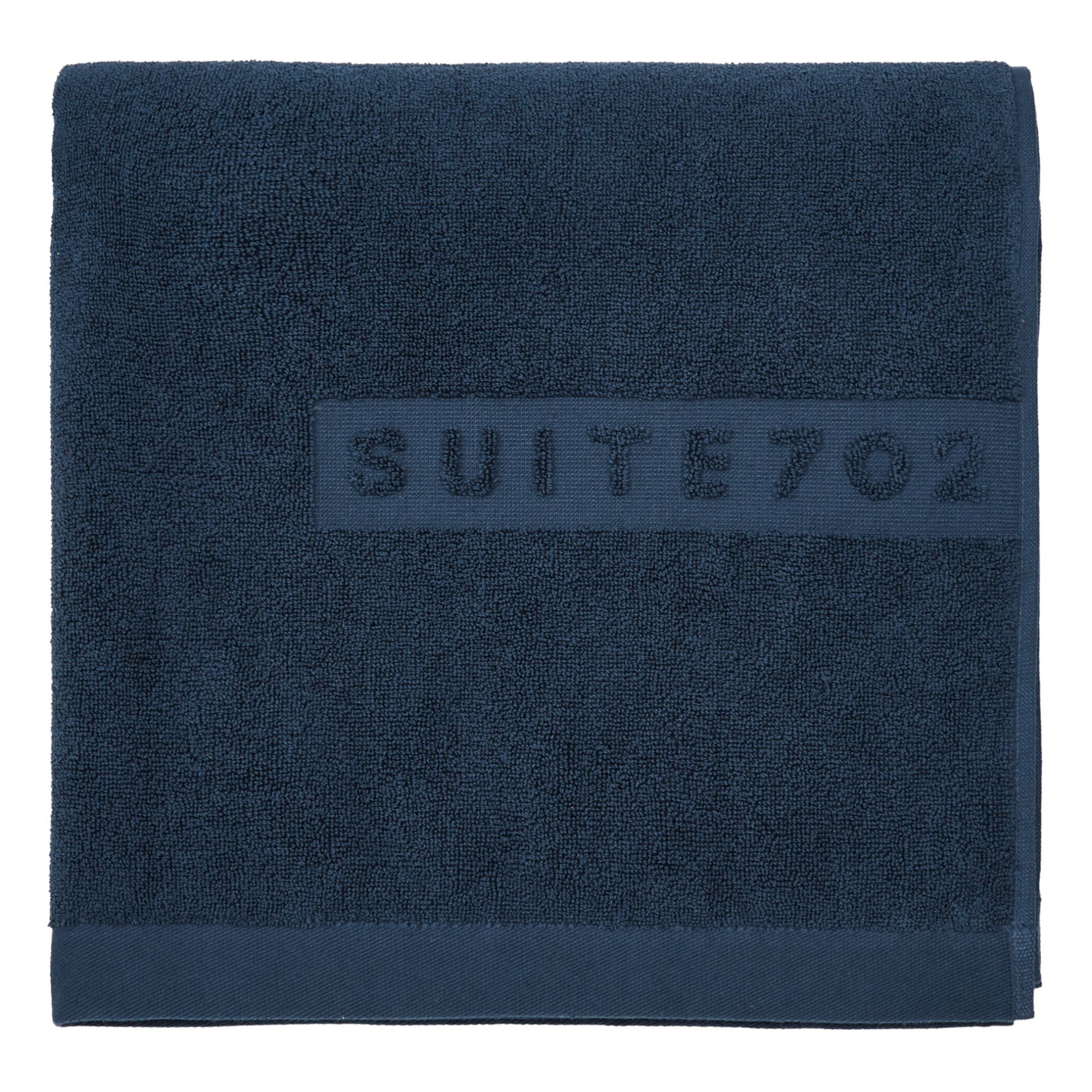 Suite 702 - Drap de bain en coton bio - Bleu marine