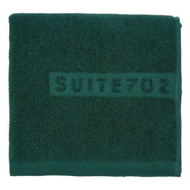 Handtuch aus Bio-Baumwolle | Smaragdgrün