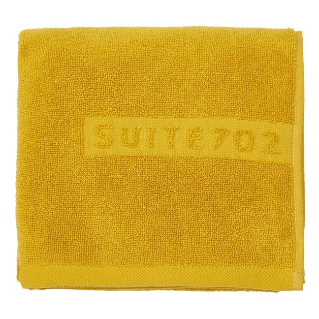 Organic Cotton Bath Towel Mustard