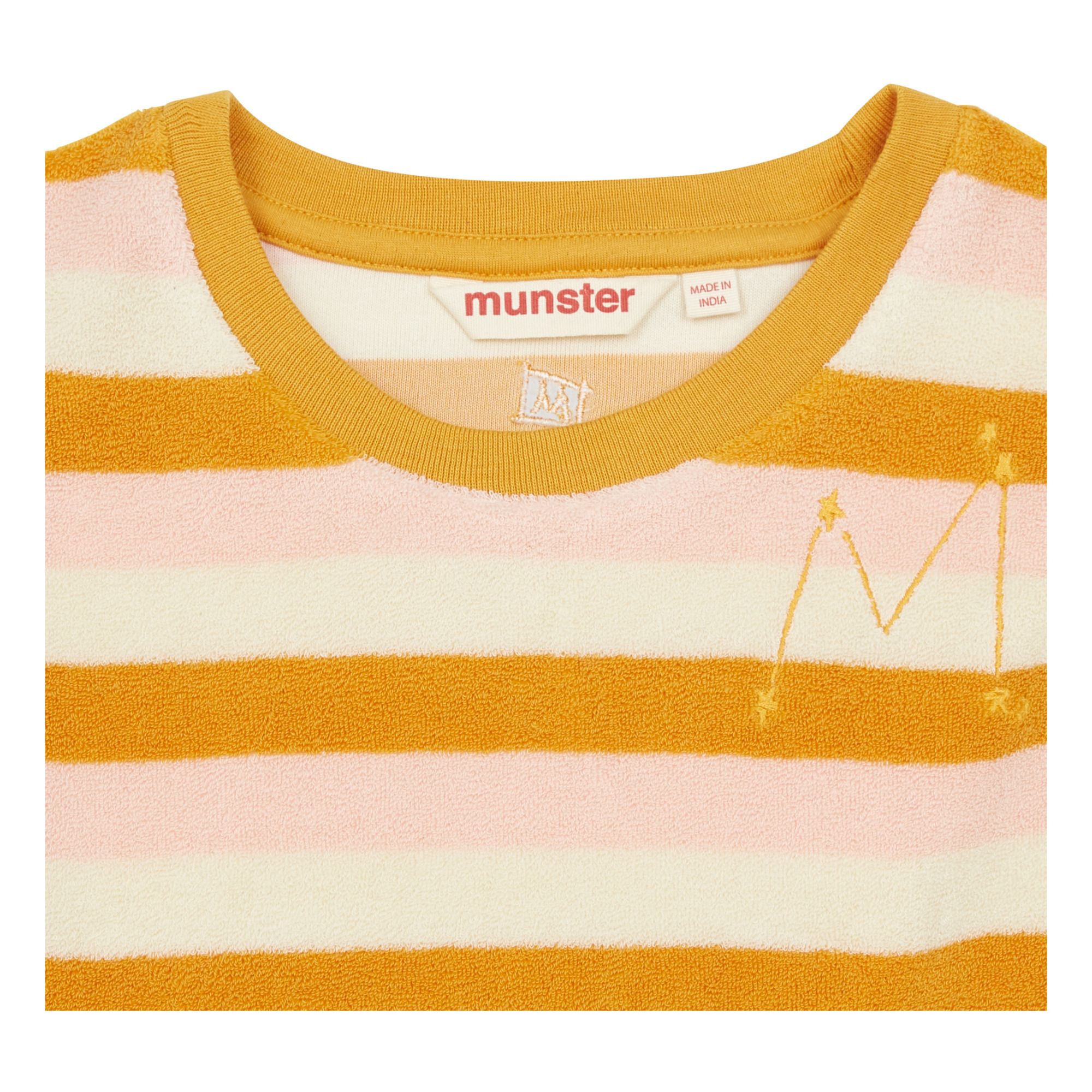 Candy Striped T-shirt Orange- Product image n°1