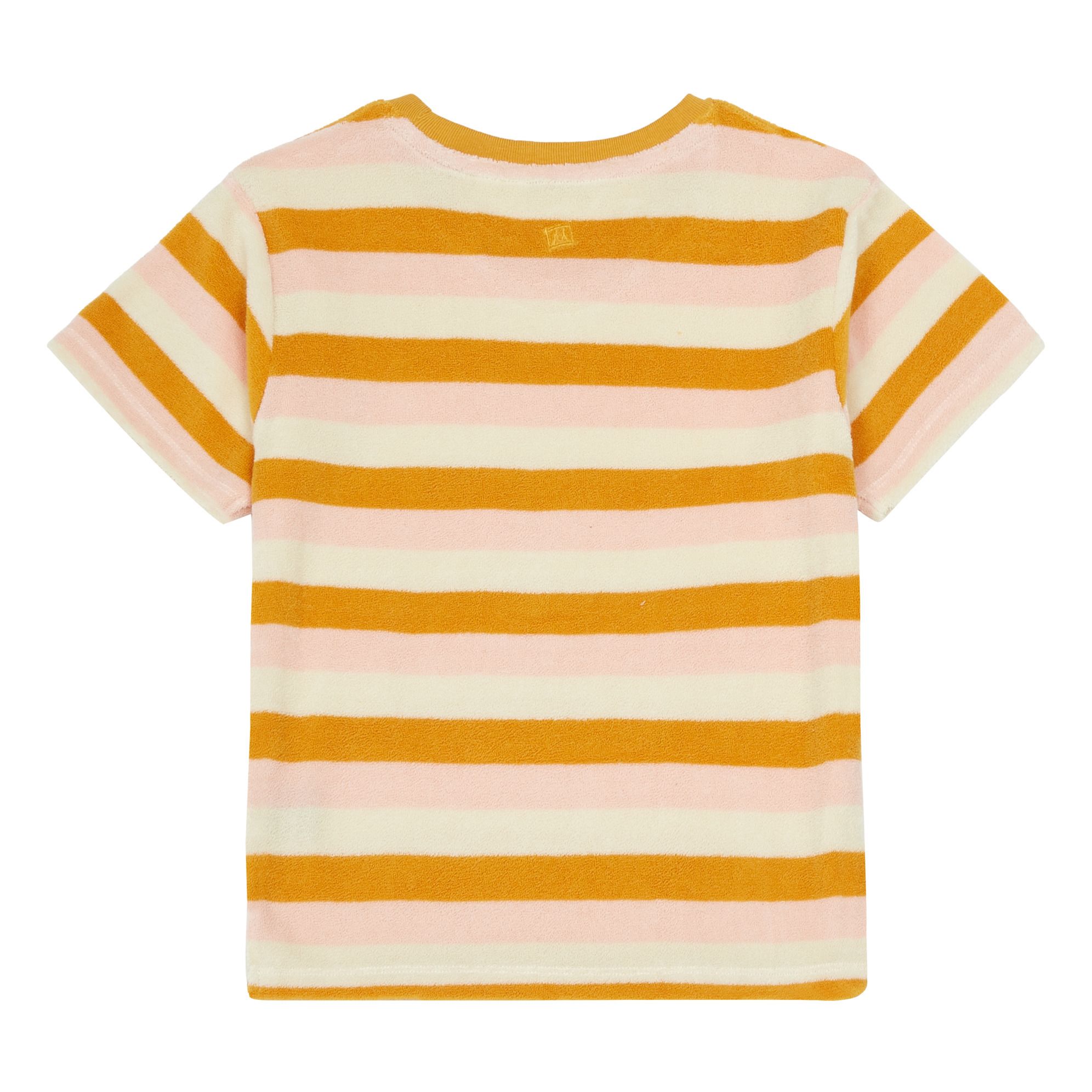 Candy Striped T-shirt Orange- Product image n°2