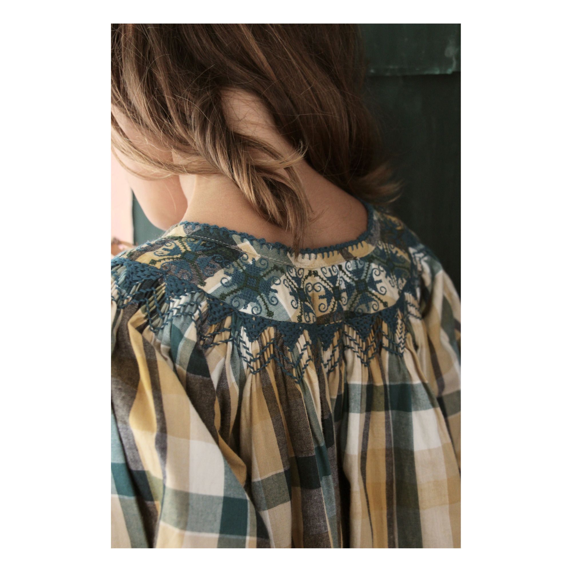 Butterfly Blouse Blue- Product image n°1