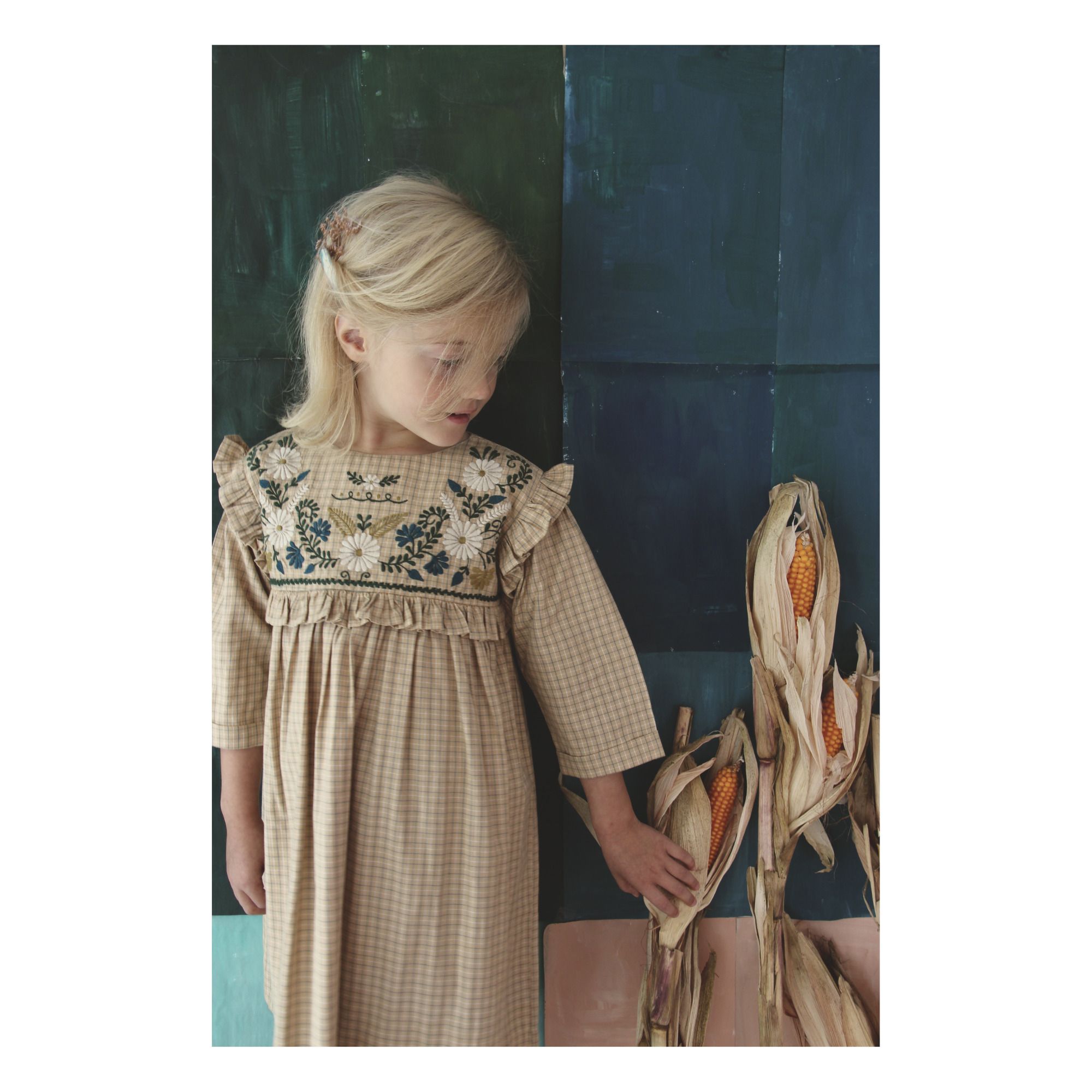 Rosalie Dress Beige- Product image n°4