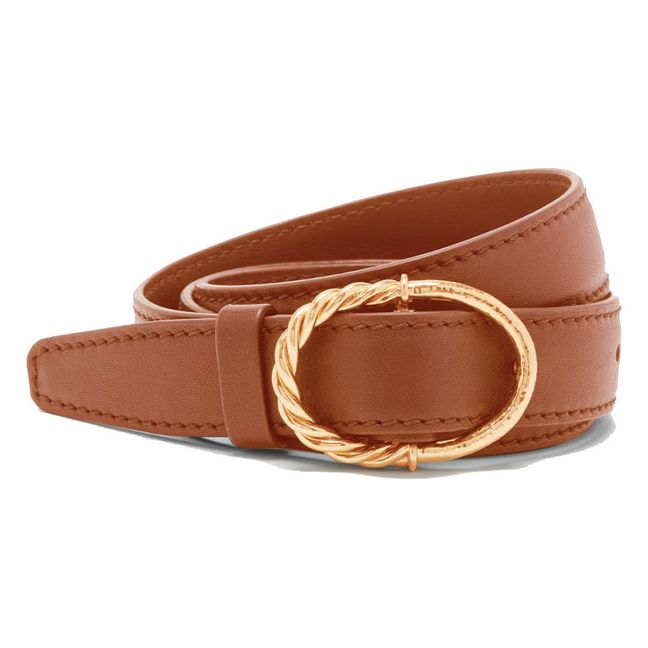 Leather Buckle Belt Siena