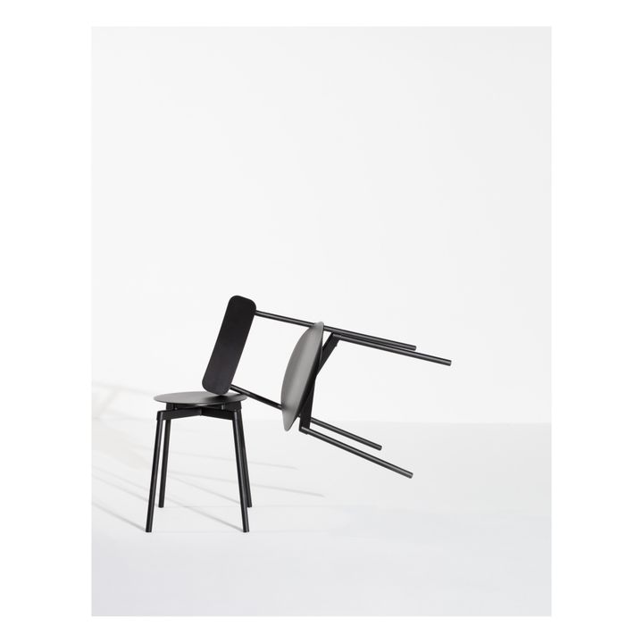 Fromme Metal Chair | Black- Product image n°7
