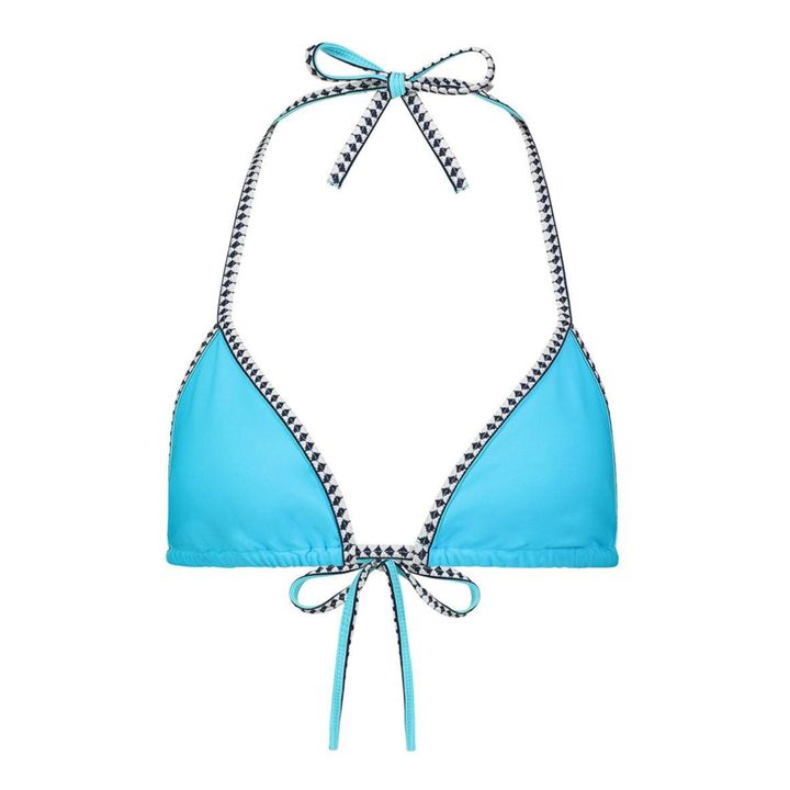 Lena Bikini Top Turquoise- Product image n°0