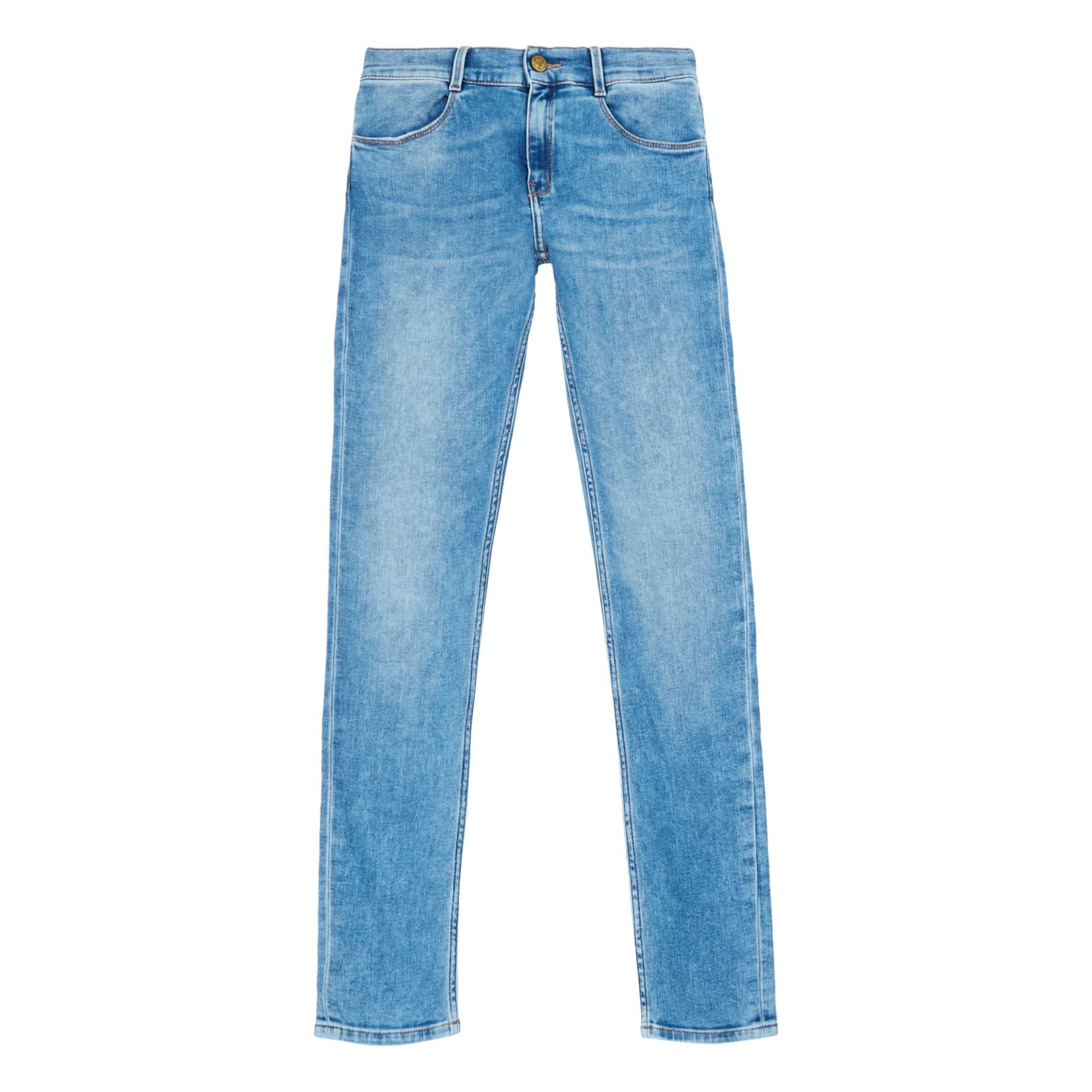 Finger in the nose - Jean Skinny Tama - Fille - Denim bleached