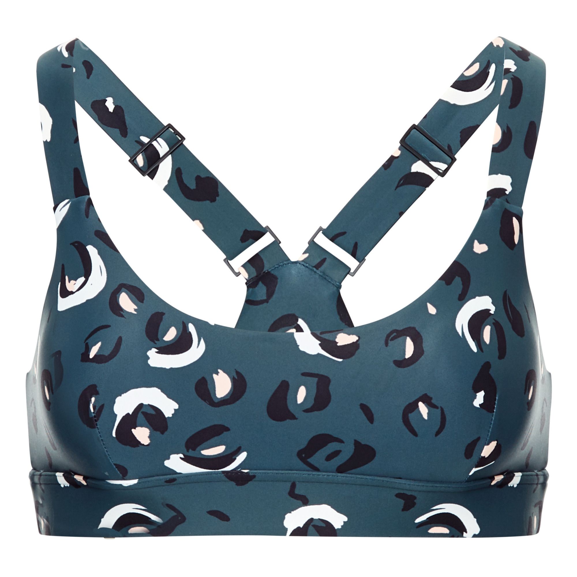 The Upside - Brassière Mountain Leo Dance - Femme - Bleu canard