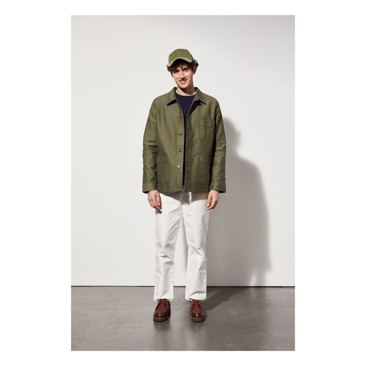 Genuine Worker’s Jacket - Men’s Collection - Khaki- Product image n°0