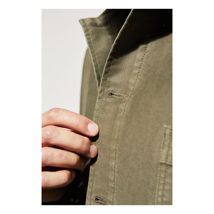 Genuine Worker’s Jacket - Men’s Collection - Khaki- Product image n°3