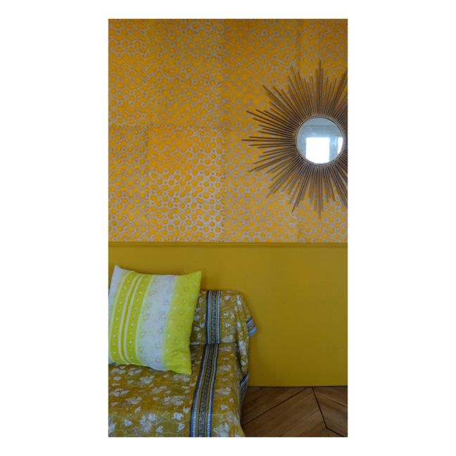 Jaisalmer Yellow Wallpaper - Set of 12 Sheets Yellow