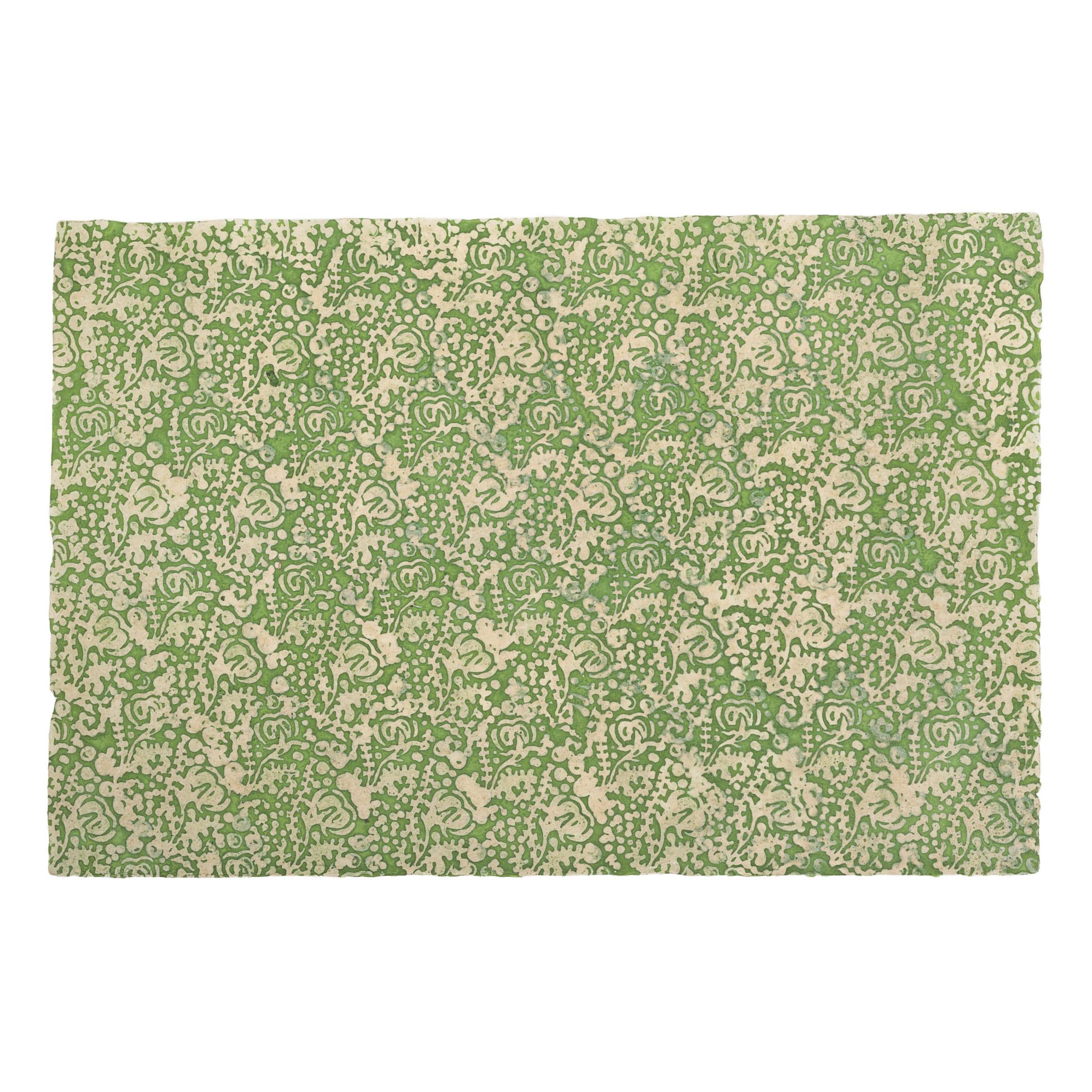 Le Monde Sauvage - Papier-peint Liberty Menthe - Set de 12 feuilles - Vert Menthe