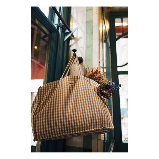 Borsa da weekend Vichy | Camel